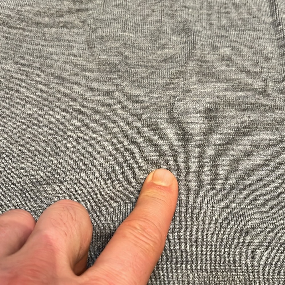 COS Wool Crewneck & Peplum Sweater in Grey, size Small - Picture 6 of 12